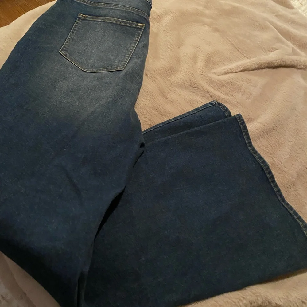 Free People Dark Wash Flare Jeans